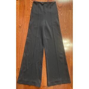 ONA by Yoon Chung Black stretch wide leg Pants Size sm